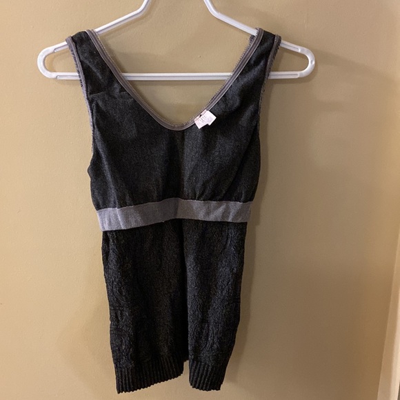 Scala grey double layered tank top - one size - Picture 7 of 8